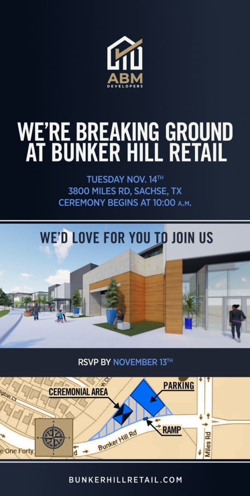 Bunker Hill Groundbreaking Date